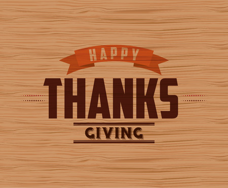 happy thanksgiving design, vector illustration eps10 graphicのイラスト素材