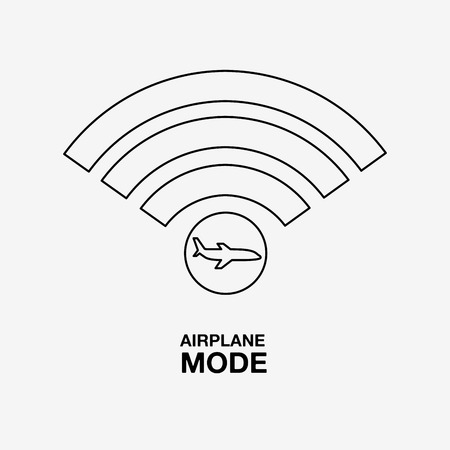 airplane mode  design, vector illustration eps10 graphicのイラスト素材