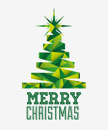 happy merry christmas design, vector illustration eps10 graphicのイラスト素材