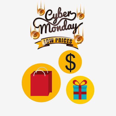 cyber monday deals design, vector illustration eps10 graphicのイラスト素材