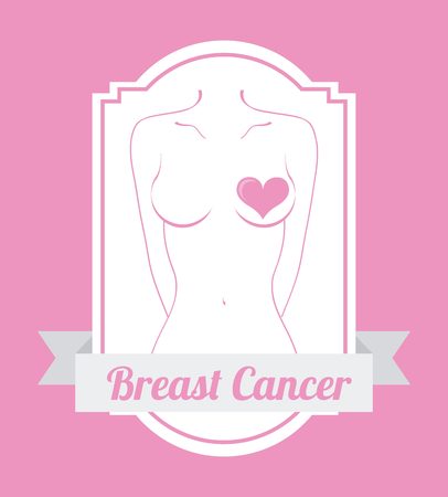 breast cancer awareness design, vector illustration eps10 graphicのイラスト素材