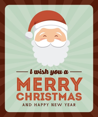 happy merry christmas design, vector illustration eps10 graphicのイラスト素材