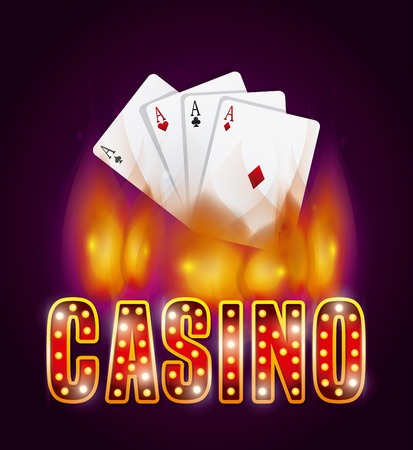 casino gambling  concept design, vector illustration eps10 graphicのイラスト素材