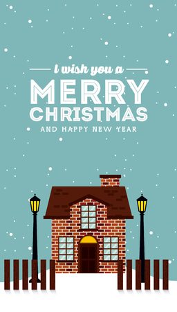 happy merry christmas design, vector illustration eps10 graphicのイラスト素材