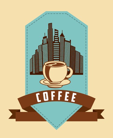 delicious coffee design, vector illustration eps10 graphicのイラスト素材