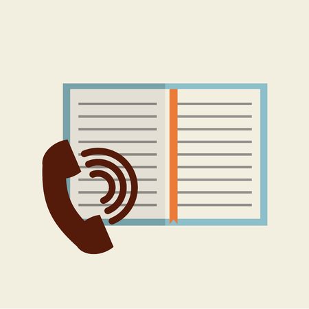 telephone icon design, vector illustration eps10 graphicのイラスト素材