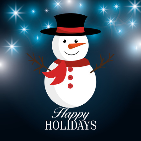 Merry christmas colorful card design, vector illustration eps 10のイラスト素材