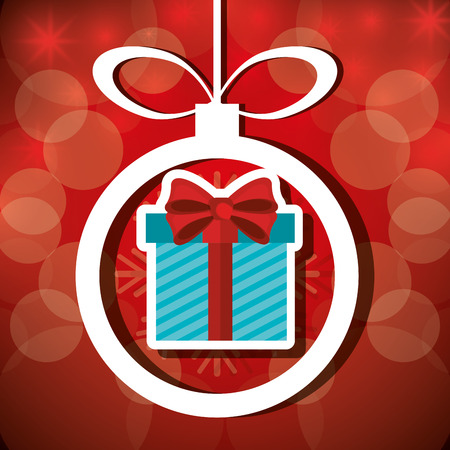 Merry christmas colorful card design, vector illustration eps 10のイラスト素材