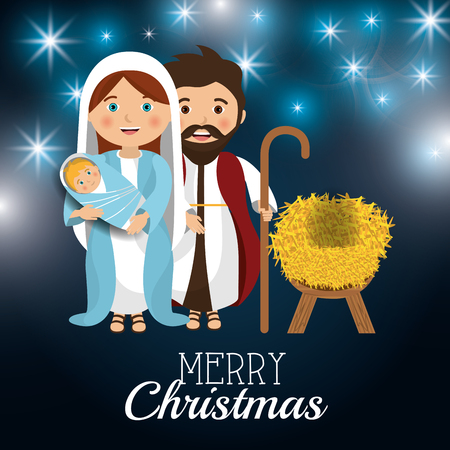Merry christmas colorful card design, vector illustration eps 10のイラスト素材