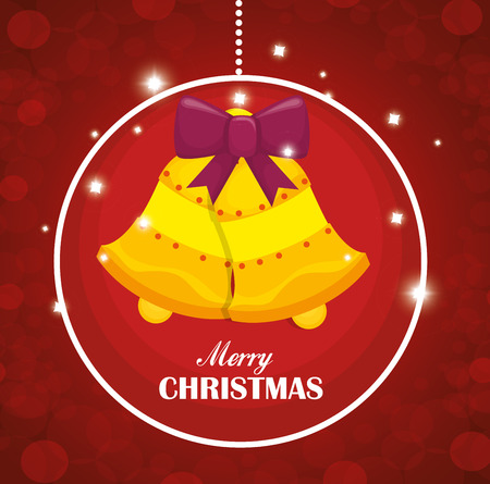 Merry christmas colorful card design, vector illustration eps 10のイラスト素材