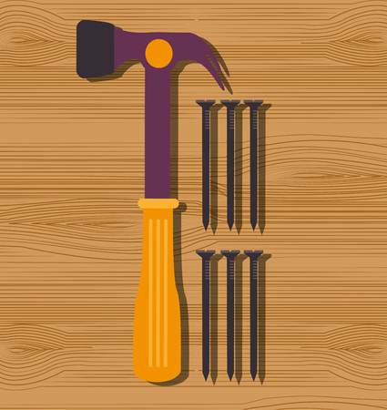 Construction repair tools graphic design, vector illustration eps10のイラスト素材
