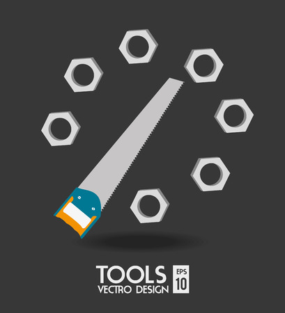 Construction repair tools graphic design, vector illustration eps10のイラスト素材