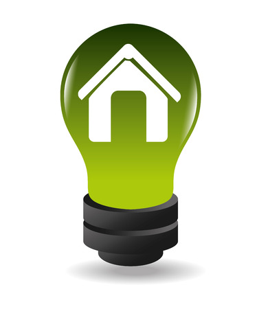 Green energy and ecology theme design, vector illustration graphicのイラスト素材