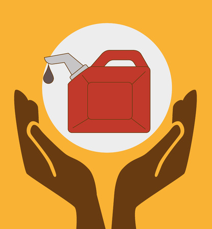 Fuel station graphic design, vector illustration eps10のイラスト素材