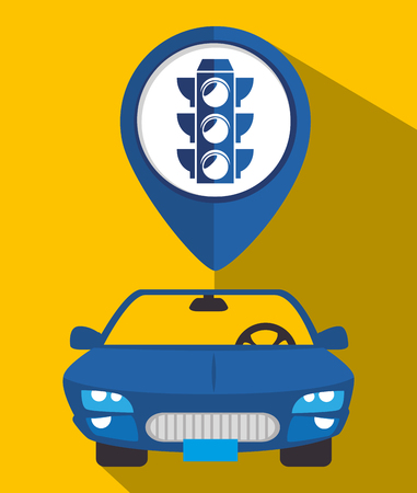 Buy or rent a car business のイラスト素材