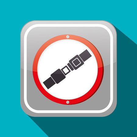 Road sign icon graphic design のイラスト素材