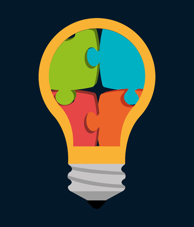 Business solutions and teamwork graphic design, vector illustrationのイラスト素材