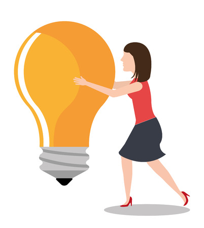 Business solutions and teamwork graphic design, vector illustrationのイラスト素材
