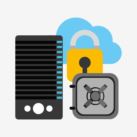 business security design, vector illustration eps10 graphicのイラスト素材