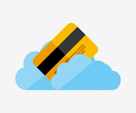 cloud computing design, vector illustration eps10 graphicのイラスト素材