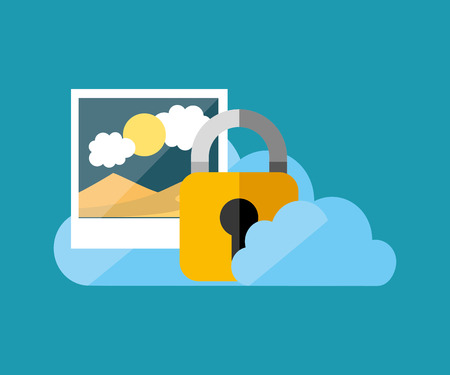 cloud computing design, vector illustration eps10 graphicのイラスト素材