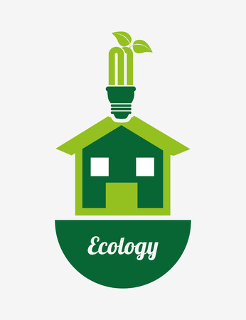 ecological mind design, vector illustration eps10 graphicのイラスト素材