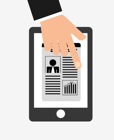 hiring workers design, vector illustration eps10 graphicのイラスト素材