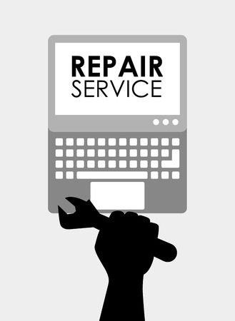 repair service design, vector illustration eps10 graphicのイラスト素材