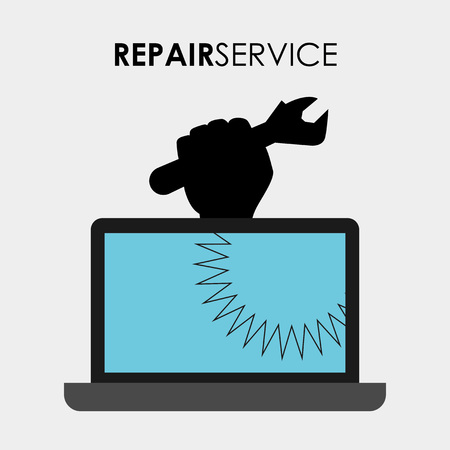 repair service design, vector illustration eps10 graphicのイラスト素材