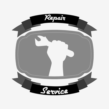 repair service design, vector illustration eps10 graphicのイラスト素材