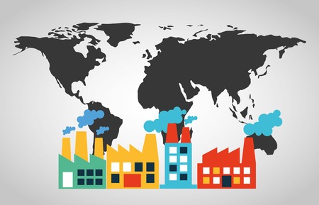 earth planet concept designのイラスト素材