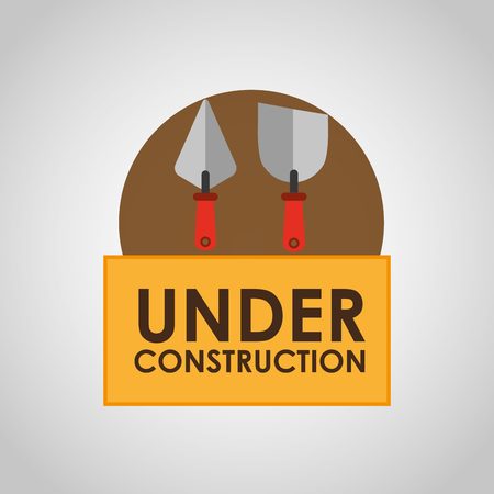 under construction design, vector illustration eps10 graphicのイラスト素材