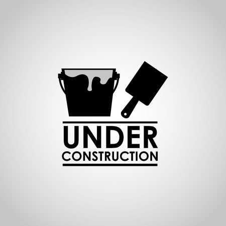 under construction design, vector illustration eps10 graphicのイラスト素材