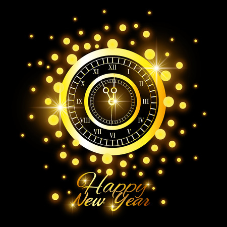 Happy new year 2016 graphic design, vector illustrationのイラスト素材