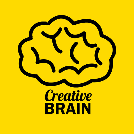 Big ideas graphic design with icons, vector illustration のイラスト素材