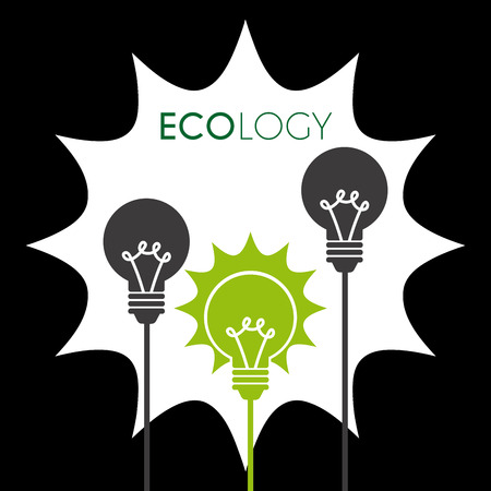 Save planet concept with eco icons design, vector illustration 10 eps graphicのイラスト素材