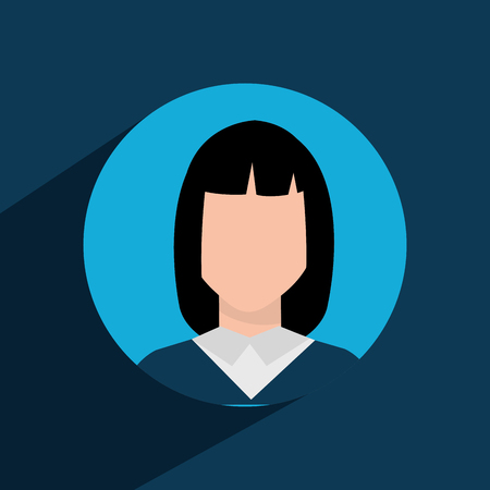 Find person to get a job graphic design, vector illustration eps10のイラスト素材