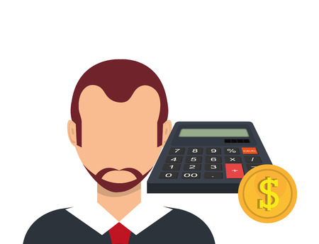 Goverment taxes payday graphic icons, vector illustration  のイラスト素材