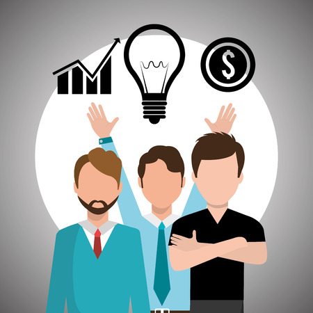 Digital marketing and advertising icons graphic design, vector illustrationのイラスト素材