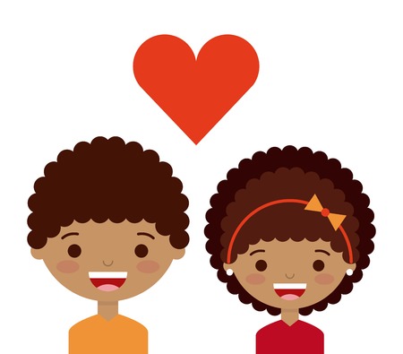 love couple design, vector illustration eps10 graphicのイラスト素材