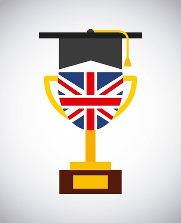 learn english design, vector illustration eps10 graphicのイラスト素材