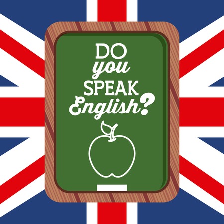 learn english design, vector illustration eps10 graphicのイラスト素材