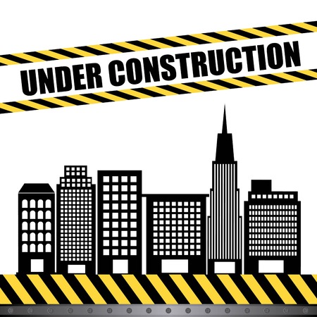 under construction design, vector illustration eps10 graphicのイラスト素材