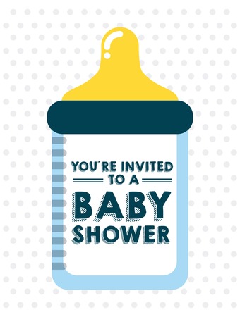 baby shower design, vector illustration eps10 graphicのイラスト素材