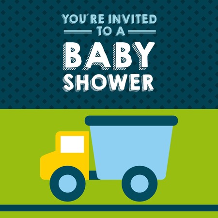 baby shower design, vector illustration eps10 graphicのイラスト素材