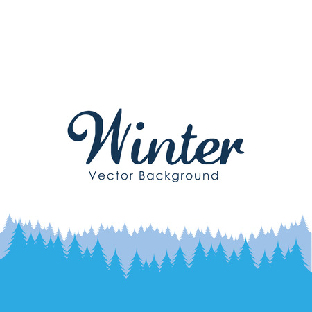 winter season design, vector illustration eps10 graphicのイラスト素材