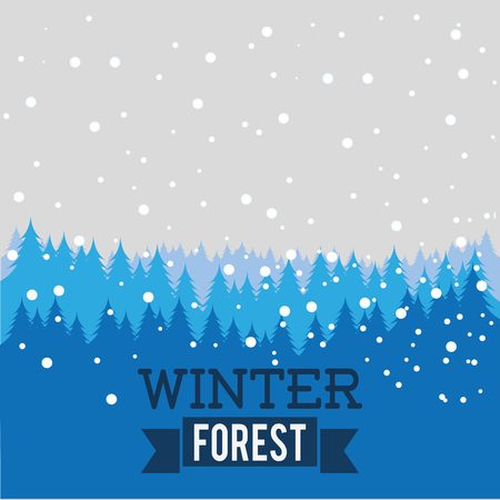 winter season design, vector illustration eps10 graphicのイラスト素材