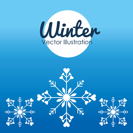 winter season design, vector illustration eps10 graphicのイラスト素材