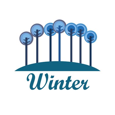 winter season design, vector illustration eps10 graphicのイラスト素材