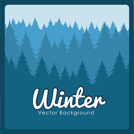 winter season design, vector illustration eps10 graphicのイラスト素材